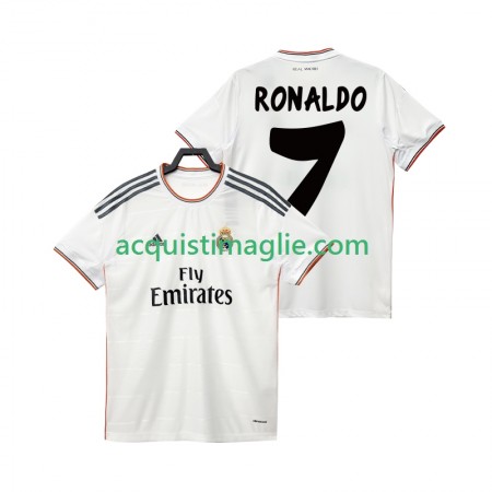 Divisa di Calcio Real Madrid Cristiano Ronaldo 7 2013 2014 Retro Prima